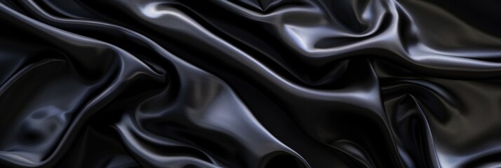 Fototapeta premium Black Luxury Art Design Abstract Background with Copy Space