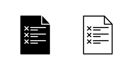Business Note Vector Icon