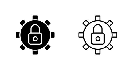 Security Settings Vector Icon