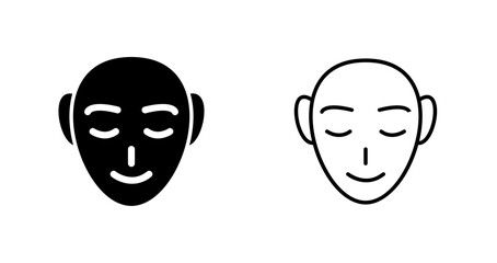 Human Face Vector Icon