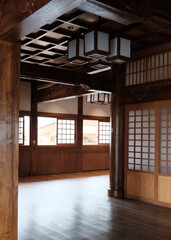 Japanese Inspired Wooden Building
Interior