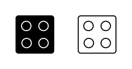Dice Vector Icon