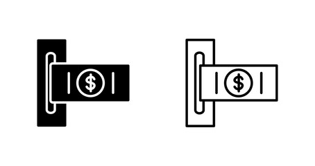 Slot of Bills Vector Icon