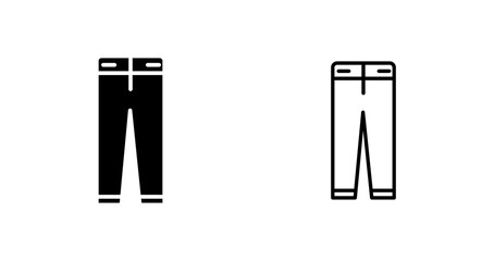 Mens Pants Vector Icon