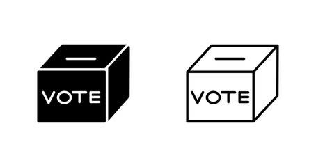 Ballot Box Vector Icon