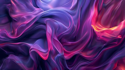 Fototapeta premium fluid essence of a purple and pink flower