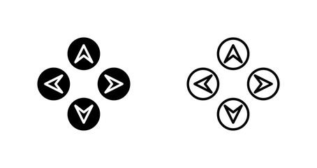 Arrow Directions Vector Icon