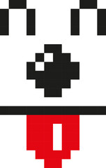 Fototapeta premium Pixelated Vector Art