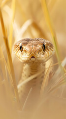 Obraz premium Close up shot of snake