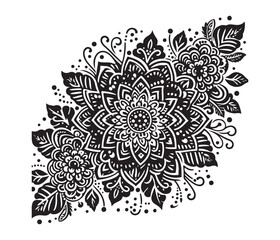 Mehndi lace vector design,awesome Mehndi lace svg,high resolution printable Mehndi lace artwork