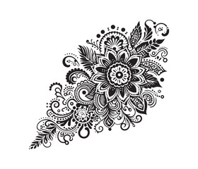 Mehndi lace vector design,awesome Mehndi lace svg,high resolution printable Mehndi lace artwork