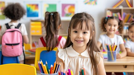 A Classroom Full of Color and Smiles