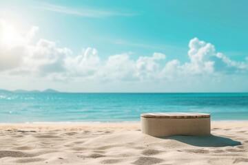 Summer beach background outdoors horizon nature.