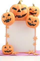 Halloween poster. Festive banner for Happy Halloween