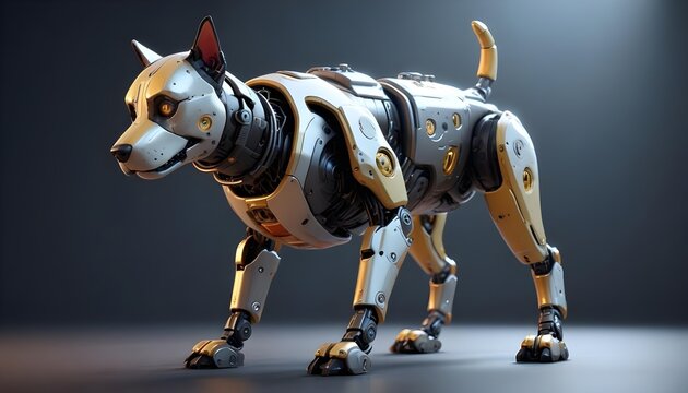 3D dog robot 