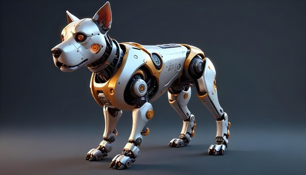 3D dog robot 
