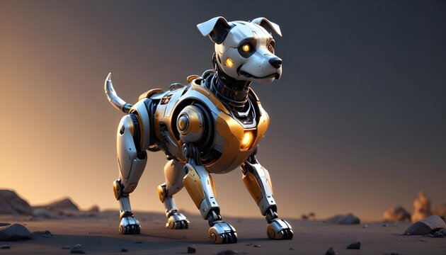 3D dog robot 