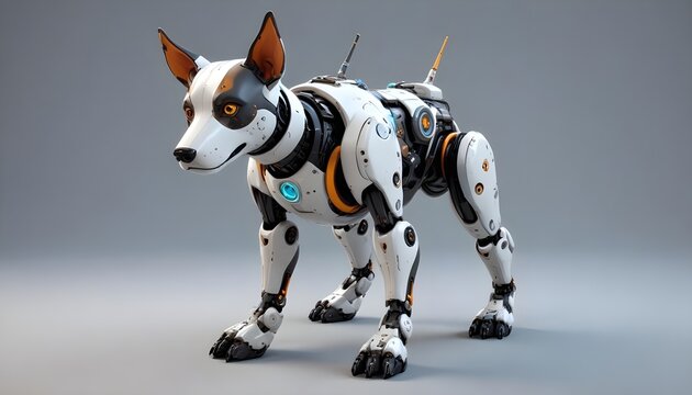 3D dog robot 