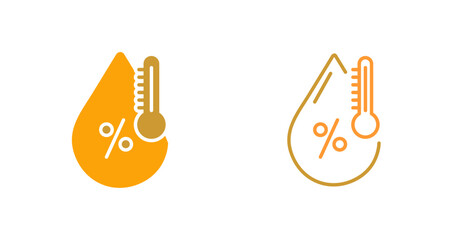 Humidity Vector Icon