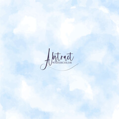 Abstract watercolor paint background art