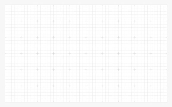 Square grid background with empty space. Design of square graph paper, school math sheet, grid paper sheet, notebook pattern, architectural graph paper. Vector illustration