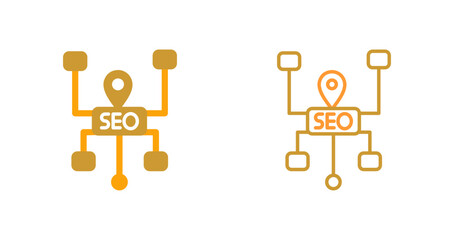SEO Structure Vector Icon