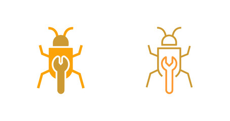 Bug Fixing Vector Icon