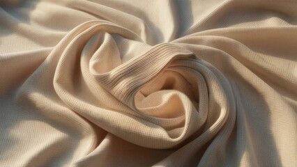 Smooth Satin Fabric Spiral