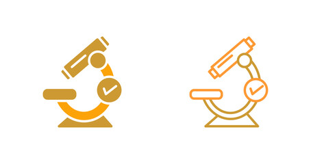 Microscope Vector Icon