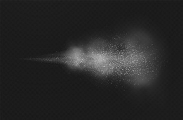Water spray mist atomizer dust aerosol, air atomizer sprayer on transparent background. Fire extinguisher png.	