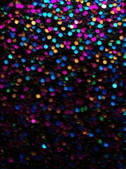 Vibrant Glitter Background with Colorful Shimmer and Glow
