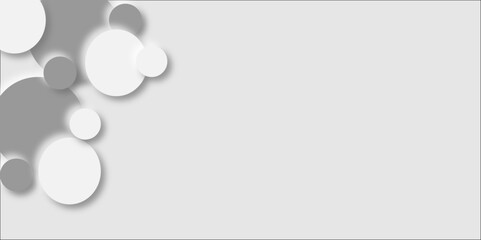 Abstract grey square shape with futuristic concept Embossed papercut background with neomorphism Abstract blurred background with Geometric light & white Space design concept.