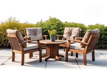 Obraz premium Garden furniture architecture outdoors backyard.