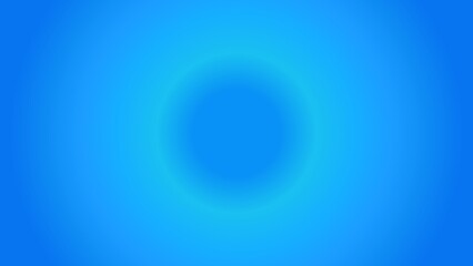 Minimalist texture blue background, simple color radial gradient background, bright colored light. A gradient background is a transition from one color to another across a defined background area.