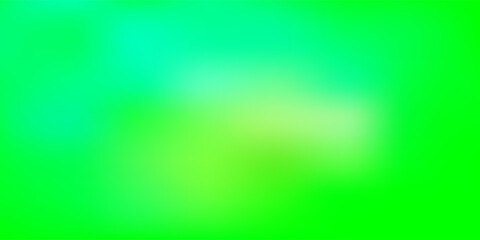 Light green vector gradient blur background.