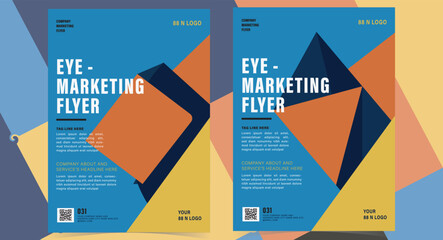 Brochure design, cover modern layout, annual report, poster design, flyer in A4