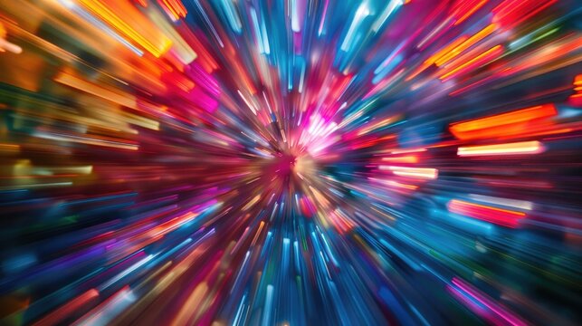 Pattern of abstract zooming