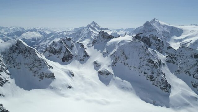 Winter tale in Swiss alps