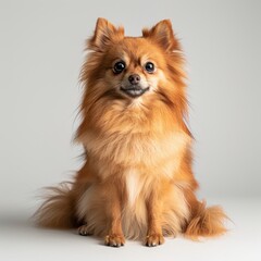 Pomeranian Stock Photos with white background