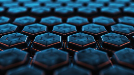 Explore the elegance of nanotechnology through intricate geometric patterns and scientific principles, depicting the microscopic world with artistic sophistication. Illustration, Image, , Minimalism,