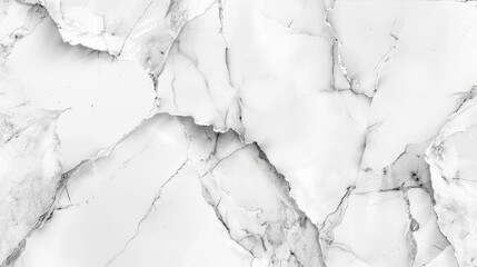 Fototapeta premium Natural White Marble Texture Background for Interior Decoration with Ceramic Tiles