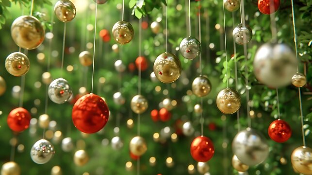 happy Easter background with text space in the background eggs in the colorful decorative way in the basket with empty space 
gold and silver eggs hung from the leaves 
