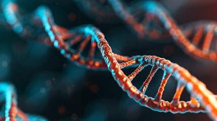 Illustrate the genetic engineering of organisms, showcasing the manipulation of DNA and its applications in biotechnology. Illustration, Image, , Minimalism,