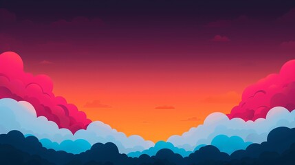 Create artistic representations of climate patterns and weather phenomena, illustrating atmospheric dynamics and meteorological events. Illustration, Image, , Minimalism,