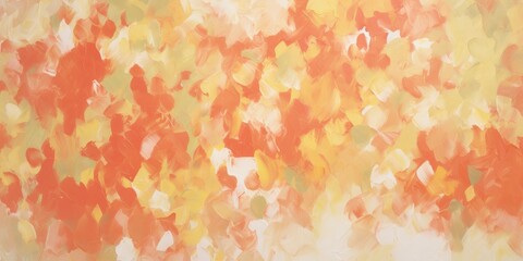 Abstract Colorful Surreal Oil Painting with Warm Tones