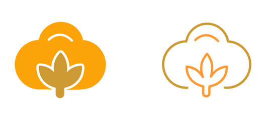 Cotton Vector Icon