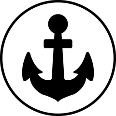 Anchors, Mariner Crosses and Religious Anchors flat or line  vector models sea nautical ship anchor icon isolated on transparent background. for design logo, emblem, symbol, sign, badge
