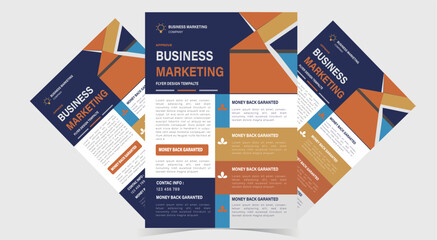 Brochure design, cover modern layout, annual report, poster design, flyer in A4