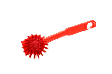 clothes brush isolated on white background