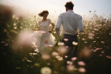 Wedding flower landscape plant.